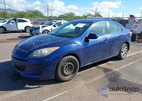 2012 Mazda Mazda3 I Touring from USA, damaged, VIN JM1BL1VF6C1507048